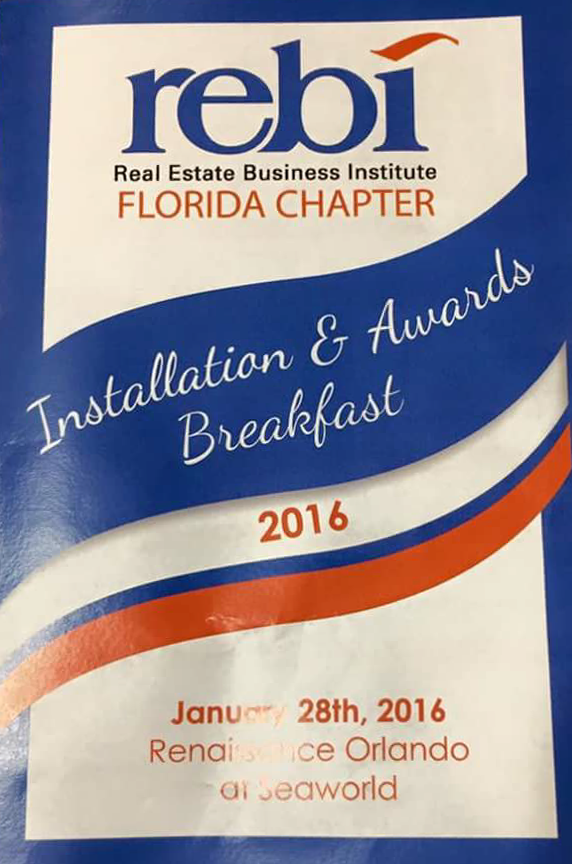 REBI Installation and Awards Breakfast